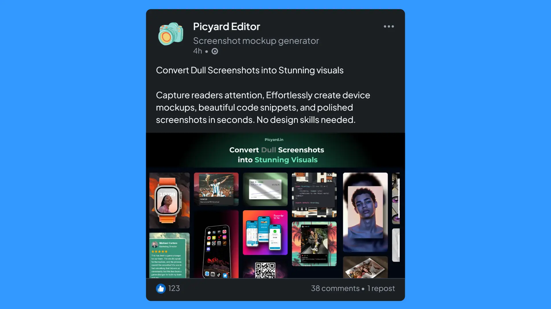 Linkedin Post Mockup